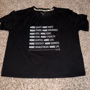 Orangetheory Cropped Tee